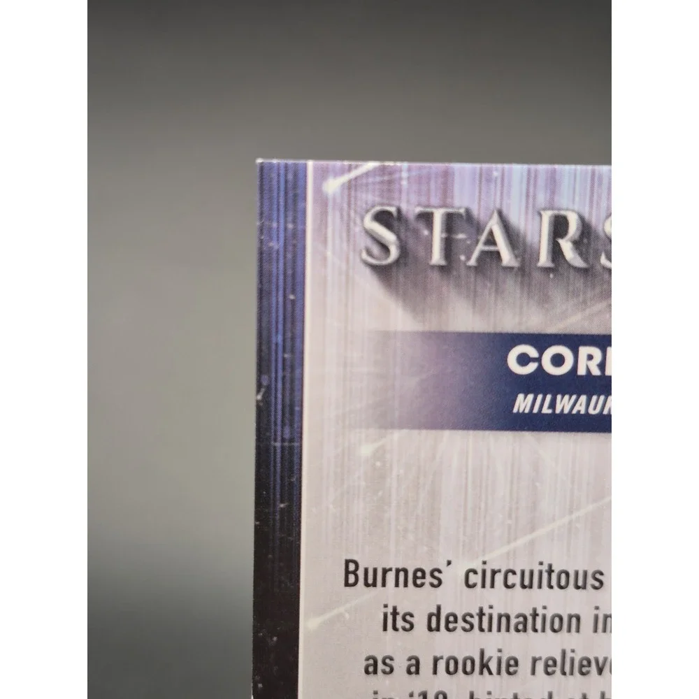 2022 Topps Cornin Burnes  #SMLB-59 Stars of MLB Black Rainbow Foil /25 Brewers